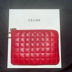 Celine C Charm Card & Coin Pouch